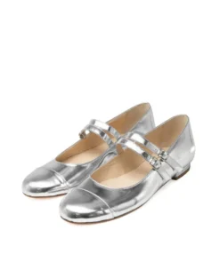 finsburyshoes shop Ballerines MEREDITH Miroir Argent*Femme Ballerines|Tous Les Souliers