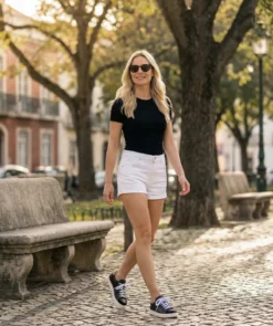 finsburyshoes shop Baskets EMMA Noir*Femme Baskets & Sneakers|Tous Les Souliers