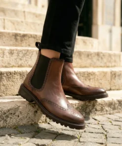 finsburyshoes shop Boots CHARLIE Marron Glacé* Maroquinerie|Tous Les Accessoires