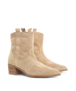 finsburyshoes shop Boots Santiags LISE Beige*Femme Boots & Bottines|Tous Les Souliers