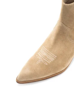 finsburyshoes shop Boots Santiags LISE Beige*Femme Boots & Bottines|Tous Les Souliers