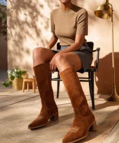 finsburyshoes shop Bottes Santiags JUDITH Camel* Toutes Les Chaussures|Chaussures Casual