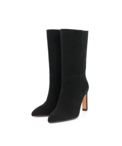 finsburyshoes shop Bottes TAMARA Veau Velours Noir*Femme Soirée|Bottes