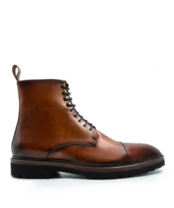 finsburyshoes shop Bottines ALESSANDRO Marron Patiné*Homme Chaussures De Ville|Toutes Les Chaussures