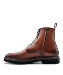 finsburyshoes shop Bottines ALESSANDRO Marron Patiné*Homme Chaussures De Ville|Toutes Les Chaussures