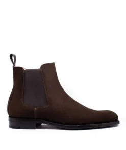 finsburyshoes shop Bottines CHELSEA Daim Marron*Homme Toutes Les Chaussures|Chaussures De Ville