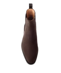 finsburyshoes shop Bottines CHELSEA Daim Marron*Homme Toutes Les Chaussures|Chaussures De Ville