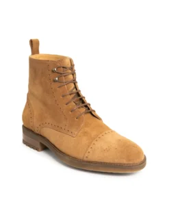 finsburyshoes shop Bottines ERNESTO Daim Camel*Homme Toutes Les Chaussures|Semelle Gomme