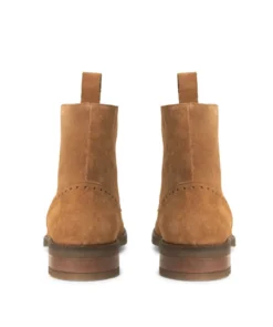 finsburyshoes shop Bottines ERNESTO Daim Camel*Homme Toutes Les Chaussures|Semelle Gomme