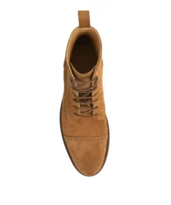 finsburyshoes shop Bottines ERNESTO Daim Camel*Homme Toutes Les Chaussures|Semelle Gomme