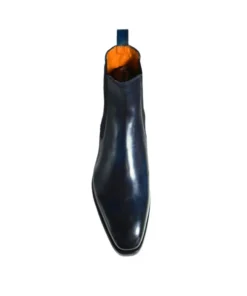 finsburyshoes shop Bottines FIRENZE Bleu Nuit*Homme Made In Italy|Toutes Les Chaussures