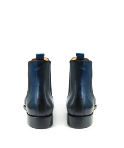 finsburyshoes shop Bottines FIRENZE Bleu Nuit*Homme Made In Italy|Toutes Les Chaussures