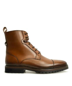 finsburyshoes shop Bottines POWELL Marron Patiné* Toutes Les Chaussures|Semelle Gomme