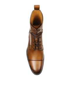 finsburyshoes shop Bottines POWELL Marron Patiné* Toutes Les Chaussures|Semelle Gomme