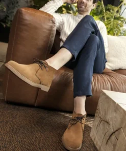 finsburyshoes shop Bottines SAHARA Daim Camel* Toutes Les Chaussures|Chaussures Casual