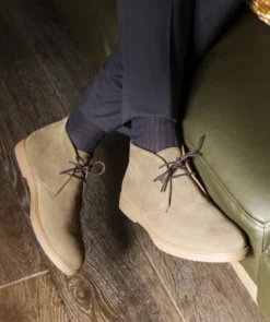 finsburyshoes shop Bottines SAHARA Daim Olive* Maroquinerie|Tous Les Accessoires