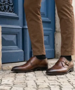 finsburyshoes shop Boucles BECKETT Marron Noyer*Homme Toutes Les Chaussures|Mariage & Cérémonie