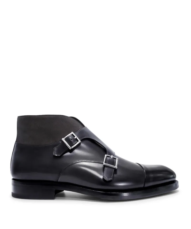 finsburyshoes shop Boucles LEONARDO Gris*Homme Toutes Les Chaussures|Semelle Gomme