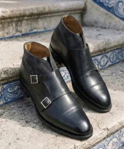 finsburyshoes shop Boucles LEONARDO Gris*Homme Toutes Les Chaussures|Semelle Gomme