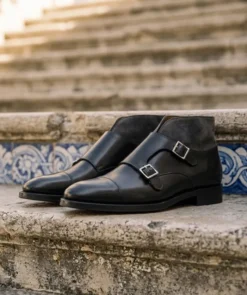 finsburyshoes shop Boucles LEONARDO Gris*Homme Toutes Les Chaussures|Semelle Gomme