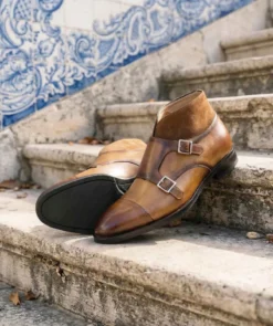 finsburyshoes shop Boucles LEONARDO Marron*Homme Toutes Les Chaussures|Mariage & Cérémonie