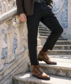 finsburyshoes shop Boucles LEONARDO Marron*Homme Toutes Les Chaussures|Mariage & Cérémonie