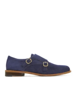 finsburyshoes shop Cambridge JESSICA Bleu Saphir*Femme Mocassins & Derbies|Tous Les Souliers