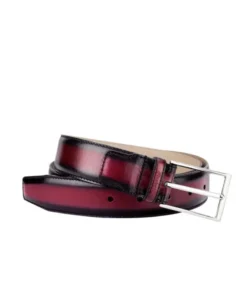 finsburyshoes shop Ceinture ANTICA Bordeaux Patiné* Toutes Les Chaussures|Chaussures Casual