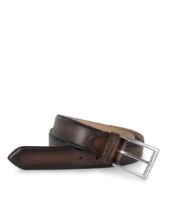 finsburyshoes shop Ceinture Cuir Marron Patiné (nouveau modèle)* Toutes Les Chaussures|Chaussures Casual