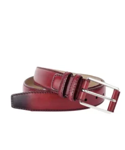 finsburyshoes shop Ceinture Cuir Patiné Magenta* Maroquinerie|Tous Les Accessoires