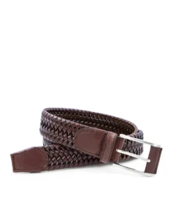 finsburyshoes shop Ceinture cuir Torsadé Marron* Toutes Les Chaussures|Chaussures Casual
