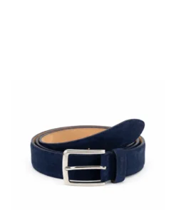 finsburyshoes shop Ceinture daim Bleu Navy* Baskets & Sneakers|Tous Les Souliers