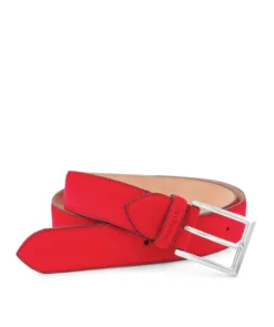 finsburyshoes shop Ceinture daim Rouge (nouveau modèle)* Baskets & Sneakers|Tous Les Souliers