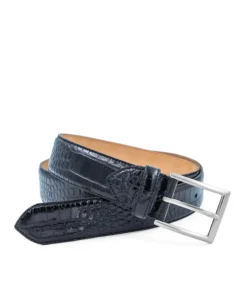 finsburyshoes shop Ceinture Embossé Croco Noir (nouveau modèle)* Toutes Les Chaussures|Chaussures Casual