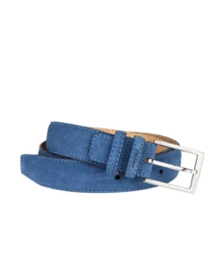 finsburyshoes shop Ceinture estivale daim Bleu roi* Toutes Les Chaussures|Chaussures Casual