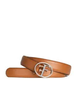 finsburyshoes shop Ceinture PARIS Cognac Boucle Argent* Toutes Les Chaussures|Chaussures Casual