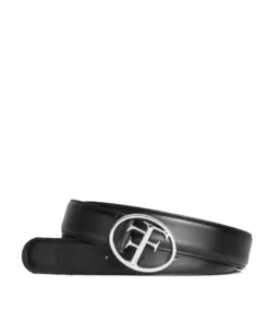 finsburyshoes shop Ceinture PARIS Noir boucle Argent* Baskets & Sneakers|Tous Les Souliers