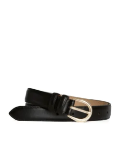 finsburyshoes shop Ceinture ROME Noir boucle Or* Boots & Bottines|Tous Les Souliers