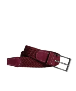 finsburyshoes shop Ceinture Tressée Bordeaux* Toutes Les Chaussures|Chaussures Casual