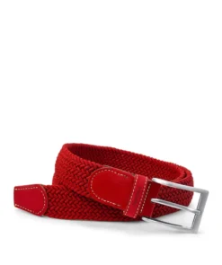 finsburyshoes shop Ceinture Tressée Rouge* Toutes Les Chaussures|Chaussures Casual