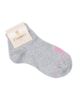 finsburyshoes shop Chaussettes courtes Claudia Gris* Escarpins|Tous Les Souliers