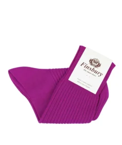 finsburyshoes shop Chaussettes Fuchsia*Homme Chaussettes & Semelles|Tous Les Accessoires