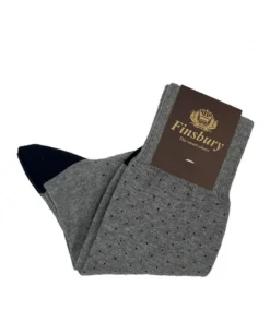 finsburyshoes shop Chaussettes Gris*Homme Chaussettes & Semelles|Tous Les Accessoires