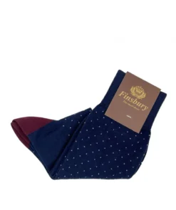 finsburyshoes shop Chaussettes Marine et Bordeaux*Homme Chaussettes & Semelles|Tous Les Accessoires