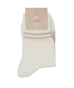 finsburyshoes shop Chaussettes mi-hautes Audrey Ivoire* Escarpins|Tous Les Souliers