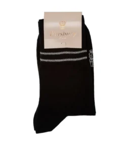 finsburyshoes shop Chaussettes mi-hautes Audrey Noir* Escarpins|Tous Les Souliers