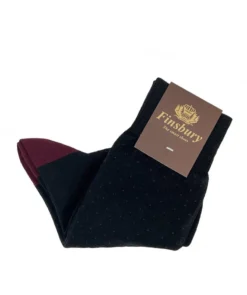finsburyshoes shop Chaussettes Noir Bordeaux*Homme Chaussettes & Semelles|Tous Les Accessoires