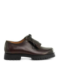 finsburyshoes shop Derbies LEONIE Brun*Femme Mocassins & Derbies|Tous Les Souliers