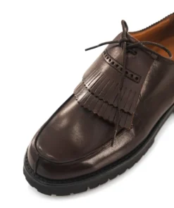 finsburyshoes shop Derbies LEONIE Brun*Femme Mocassins & Derbies|Tous Les Souliers
