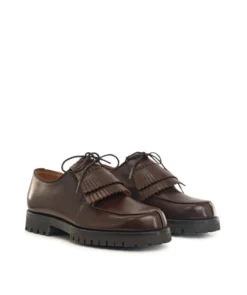 finsburyshoes shop Derbies LEONIE Brun*Femme Mocassins & Derbies|Tous Les Souliers